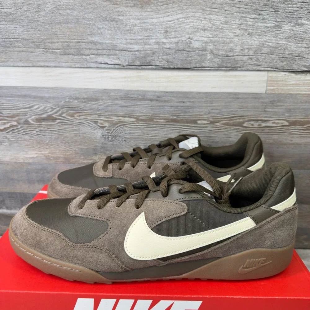 Nike Terra Manta SDE Mens Size 11 Casual Suede Sneakers Dark Hazel Coconut Milk